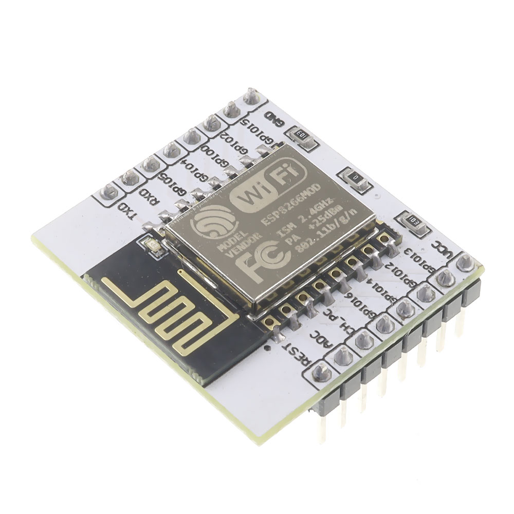 ESP8266 ESP-12E + Adapter Plate พร้อมขาก้างปลา แบบบัดกรีแล้ว พร้อมใช้งาน