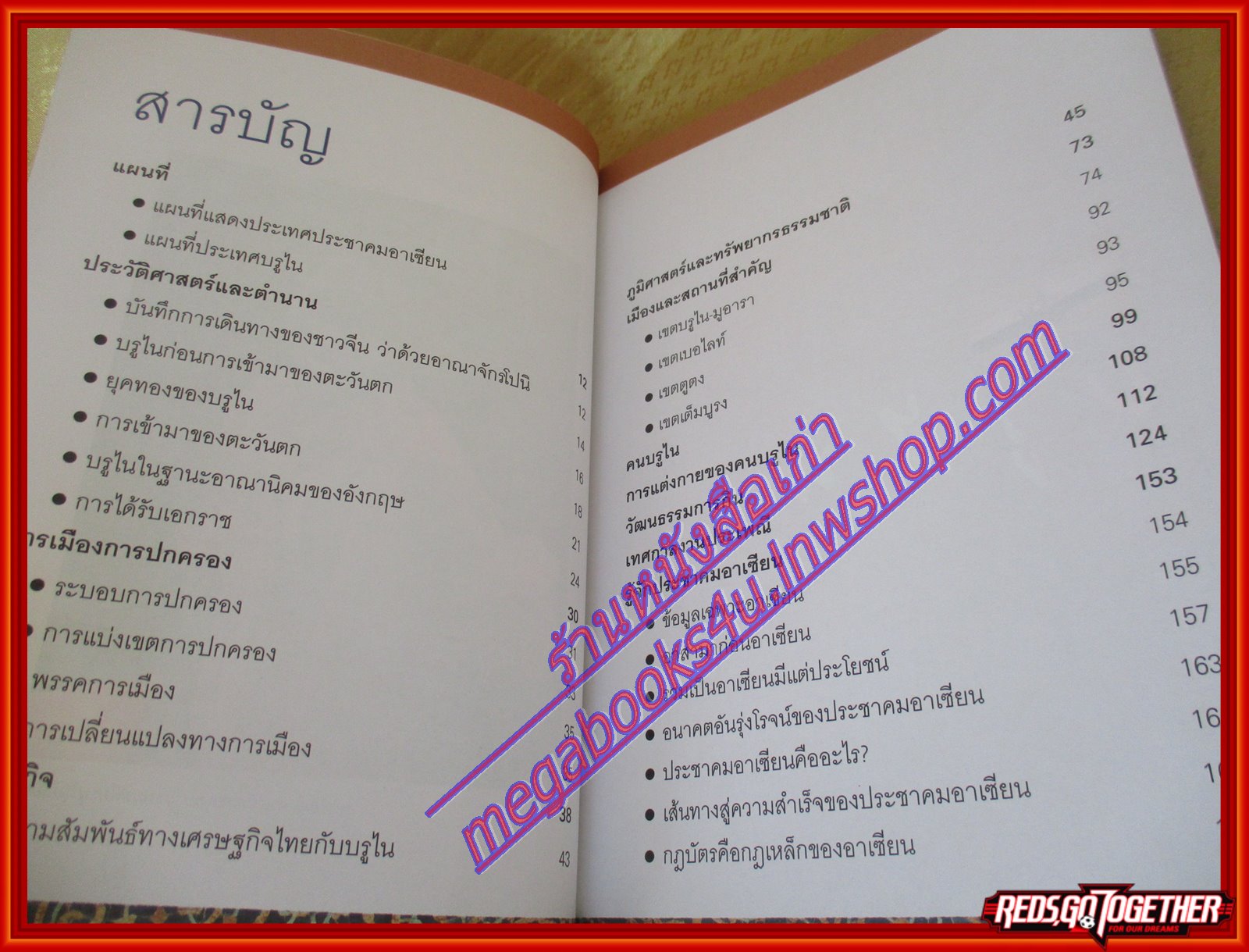เนการาบรูไนดารุสซาลาม หนังสือชุดประชาคมอาเซียน โดย วิทย์ บัณฑิตกุล (มือสองจากห้องสมุด) (สภาพ70-90%)