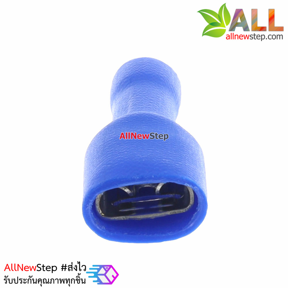 หางปลาเสียบตัวเมียหุ้มมิด สีน้ำเงิน FDFD2-250