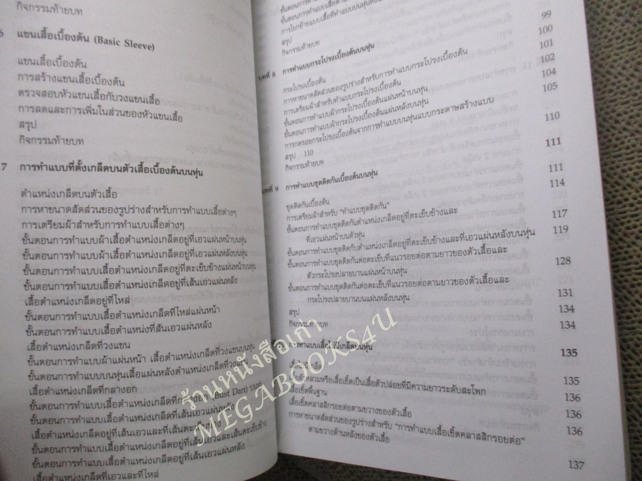 หนังสือ การทำแบบเสื้อผ้าบนหุ่น / รองศาสตราจารย์จิตรพี ชวาลาวัณย์ / ติดเทปซ่อมสันปก-มีตราประทับห้องสมุด