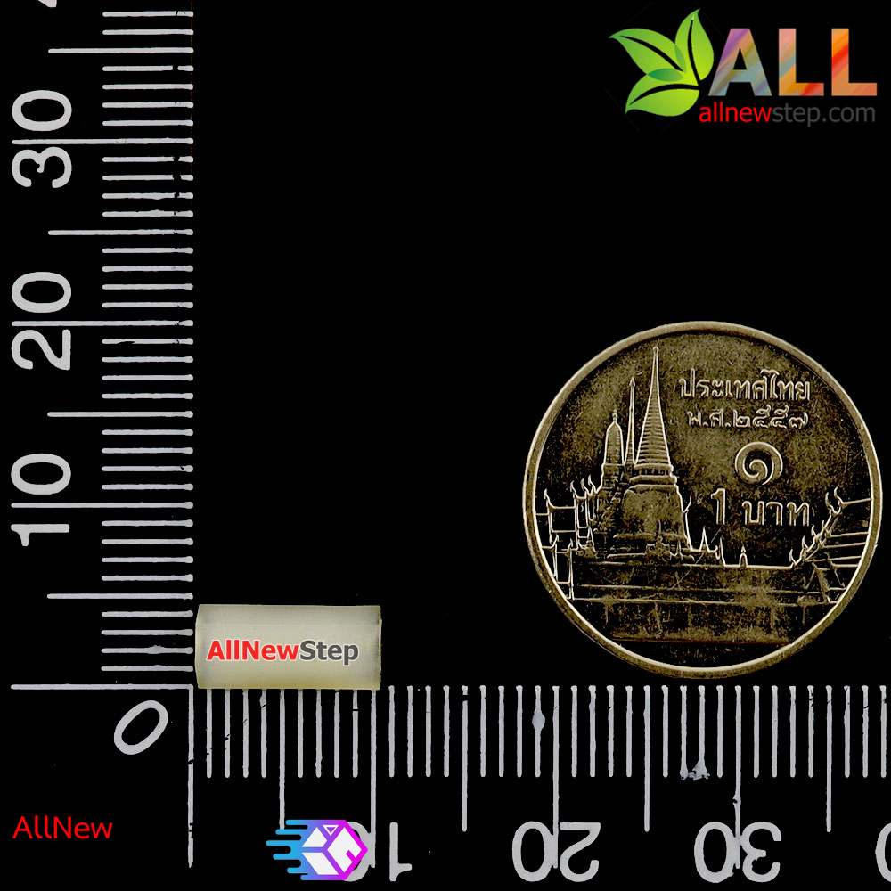 เสาน็อตไนลอน NUT Nylon M2 ขนาด 10mm สีขาว จำนวน 1 ชิ้น