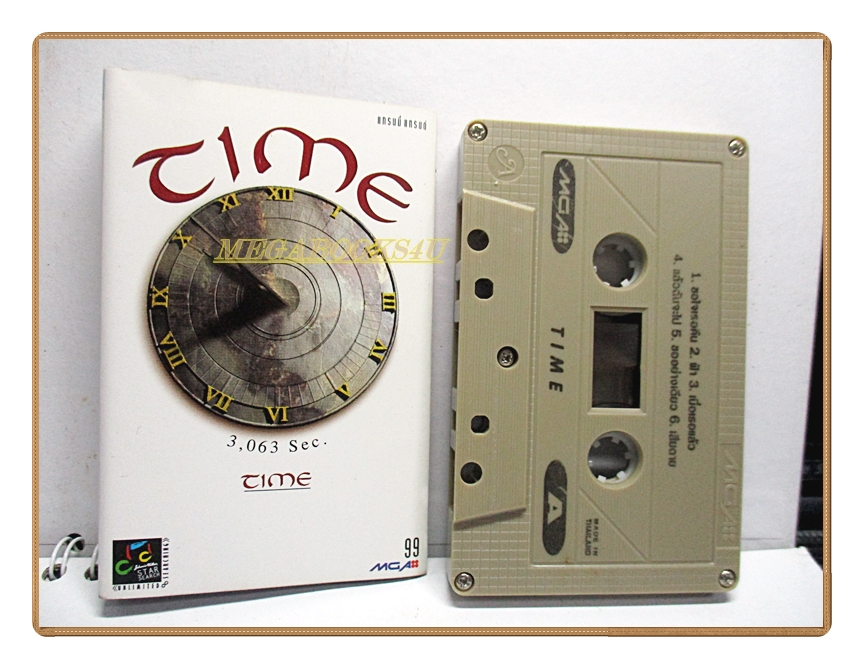 ขายเทปเพลงเก่า วงTIME อัลบั้ม 3,063 SEC.