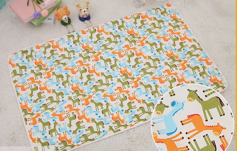 ผ้าปูรองฉี่บนที่นอน ผ้าปูทำกิจกรรม กันน้ำ 100 %ขนาด 60*90