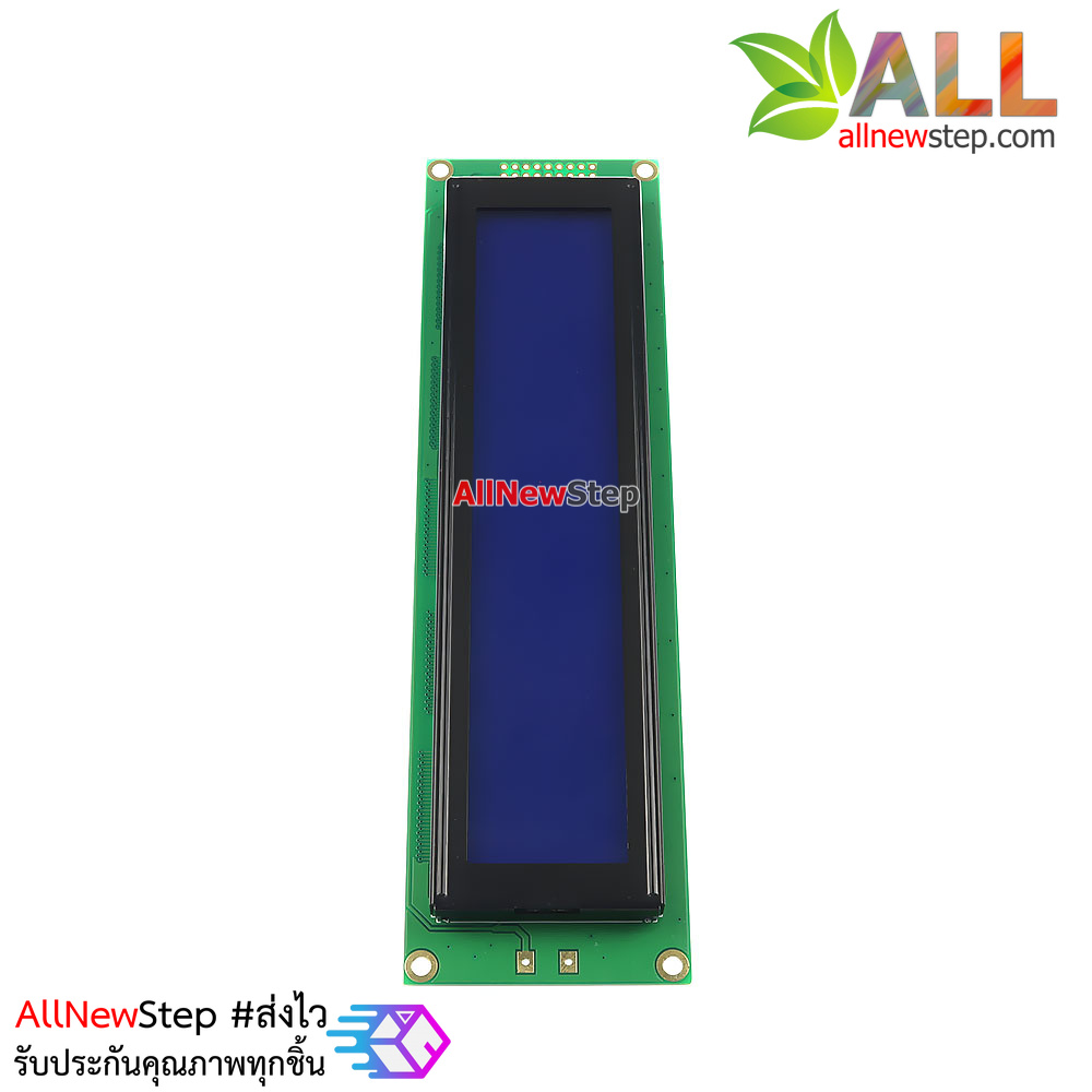 โมดูลจอ LCD 4004 lcd 40x4 จอ 40 ตัวอักษร 4 บรรทัด น้ำเงิน ไฟเลี้ยง 5V