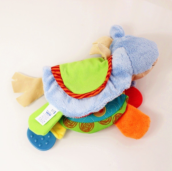 ตุ๊กตาหนังสือผ้า พร้อมยางกัด