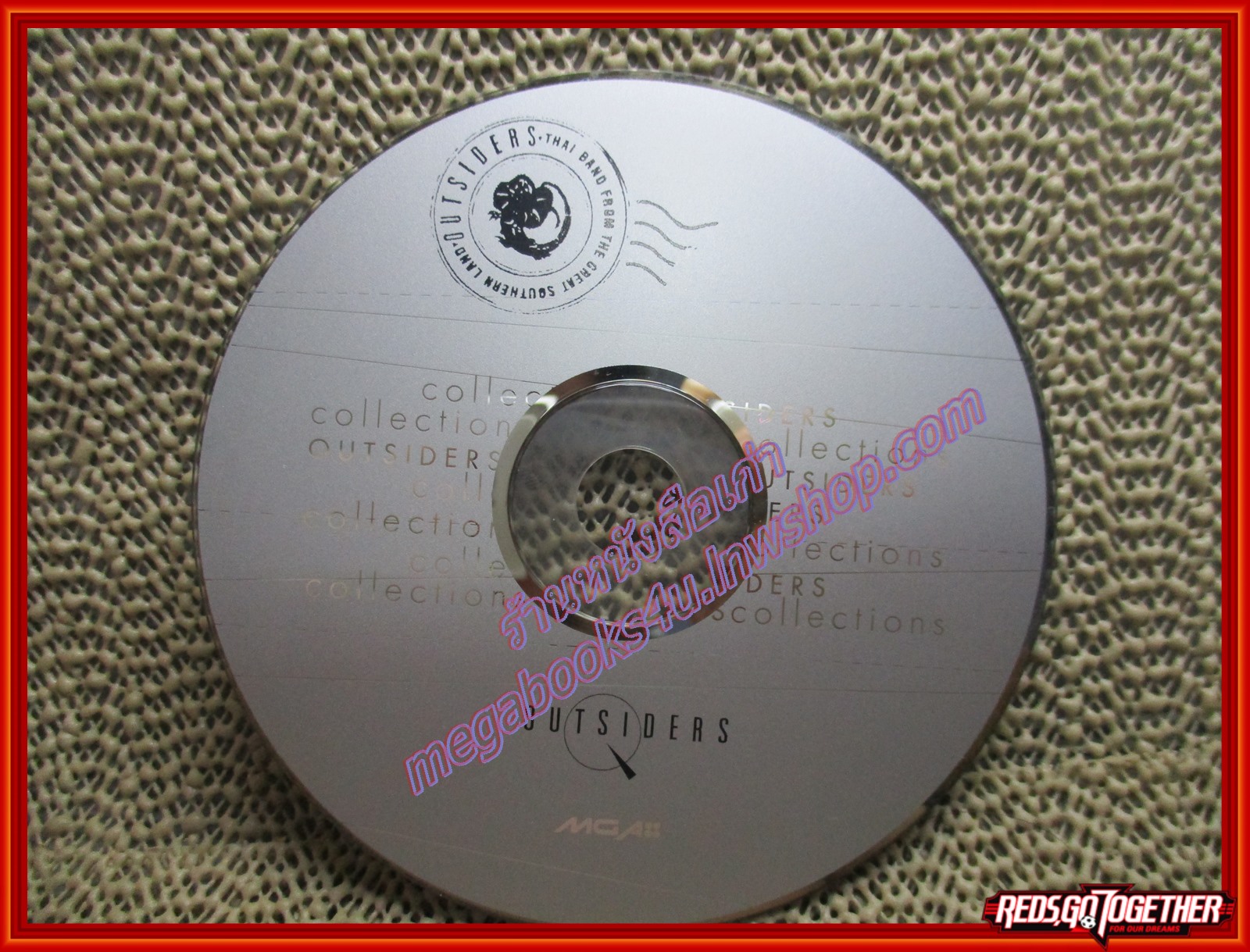 ซีดีเพลงไทยสากล OUTSIDERS COLLECTIONS /// ปกสวย แผ่นสวย