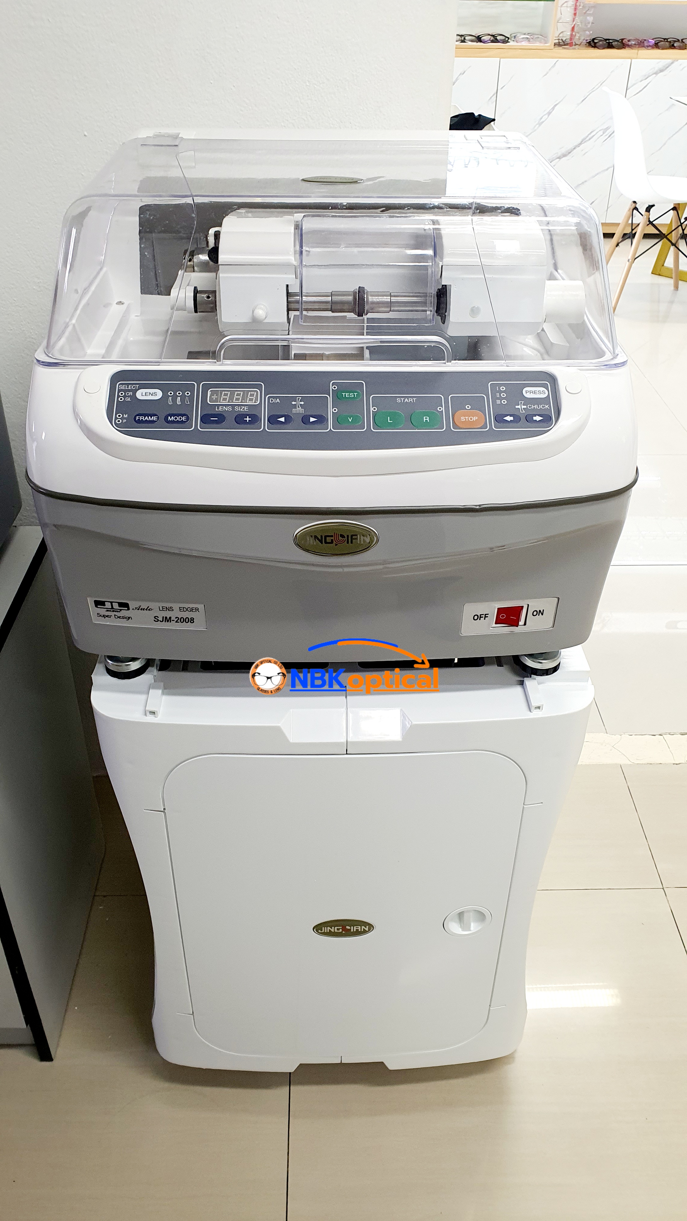 เครื่องฝนเลนส์ออโต้ SJM-2008