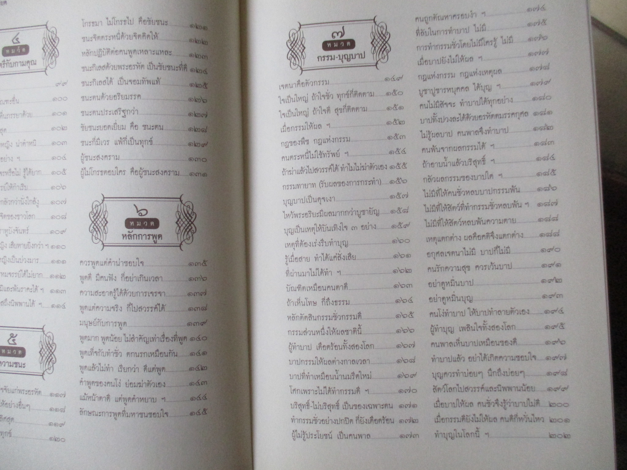 พระไตรปิฎก ฉบับ พุทธศาสนสุภาษิต 3 เล่ม คือ ภาคต้น ภาคกลาง และภาคปลาย - รวมพุทธภาษิต ธรรมภาษิต โพธิสัตว์ภาษิต ฤาษีภาษิต ฯลฯ จากพระไตรปิฎก