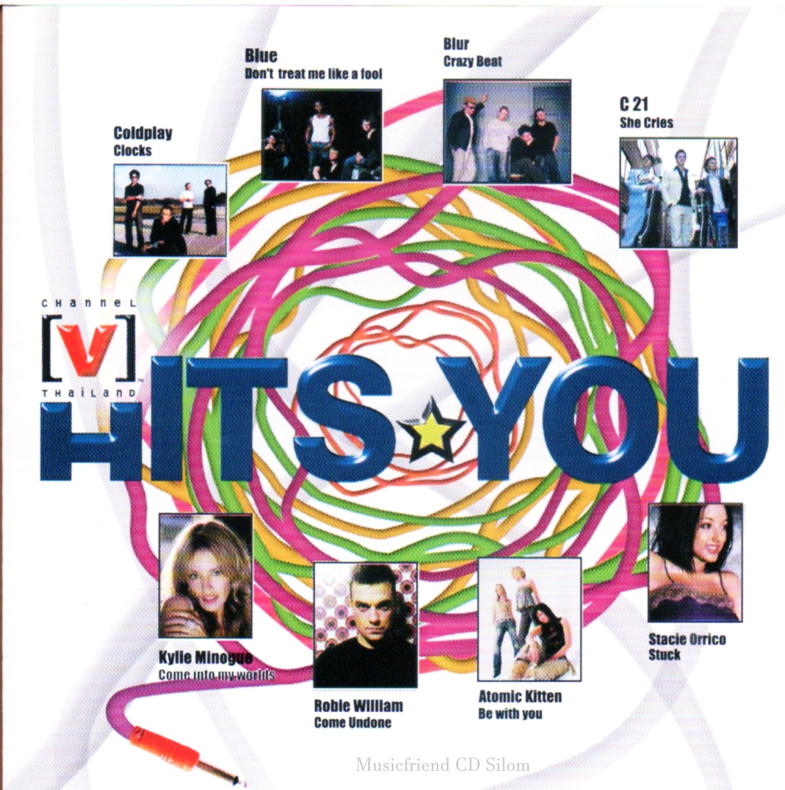 CD,Hits You Channel V Thailand (Various Artists)(2004)(Thai)