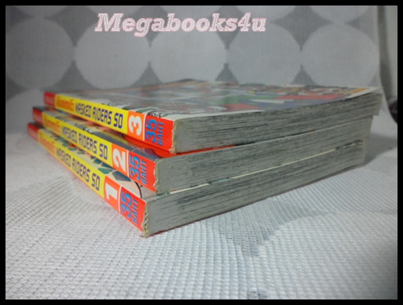 หนังสือการ์ตูนMASKED RIDER SD,ไอ้มดแดงจิ๋ว 3เล่มจบ ครบชุด จัมโบ้ สภาพดีมาก