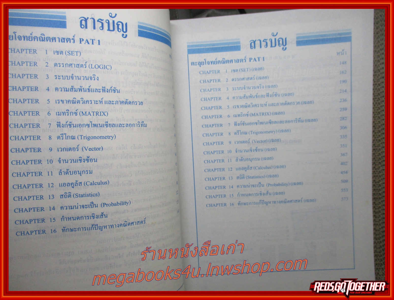 HI-SPEED GIFTED MATH ลุยโจทย์ MATH ADMISSIONS: PAT 1 + กสพท. / เนื้อหาไม่มีรอยขีดเขียน สะอาด