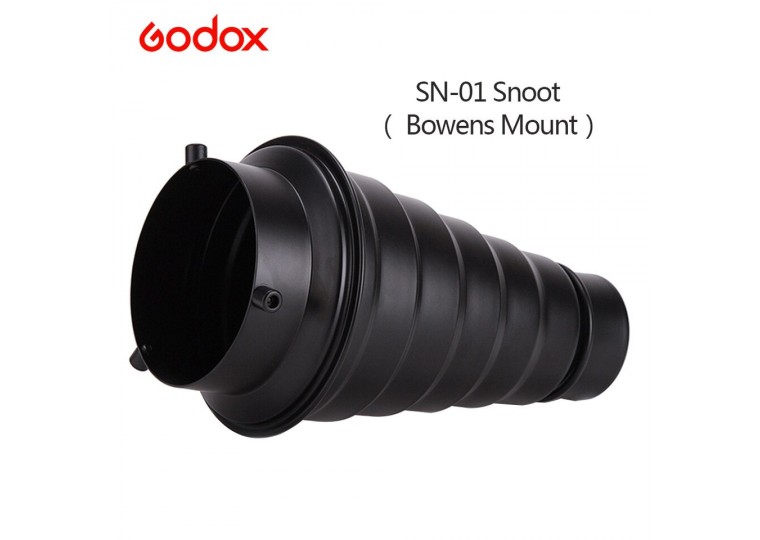 Godox Snoot with Honeycomb Grid (Bowens S)