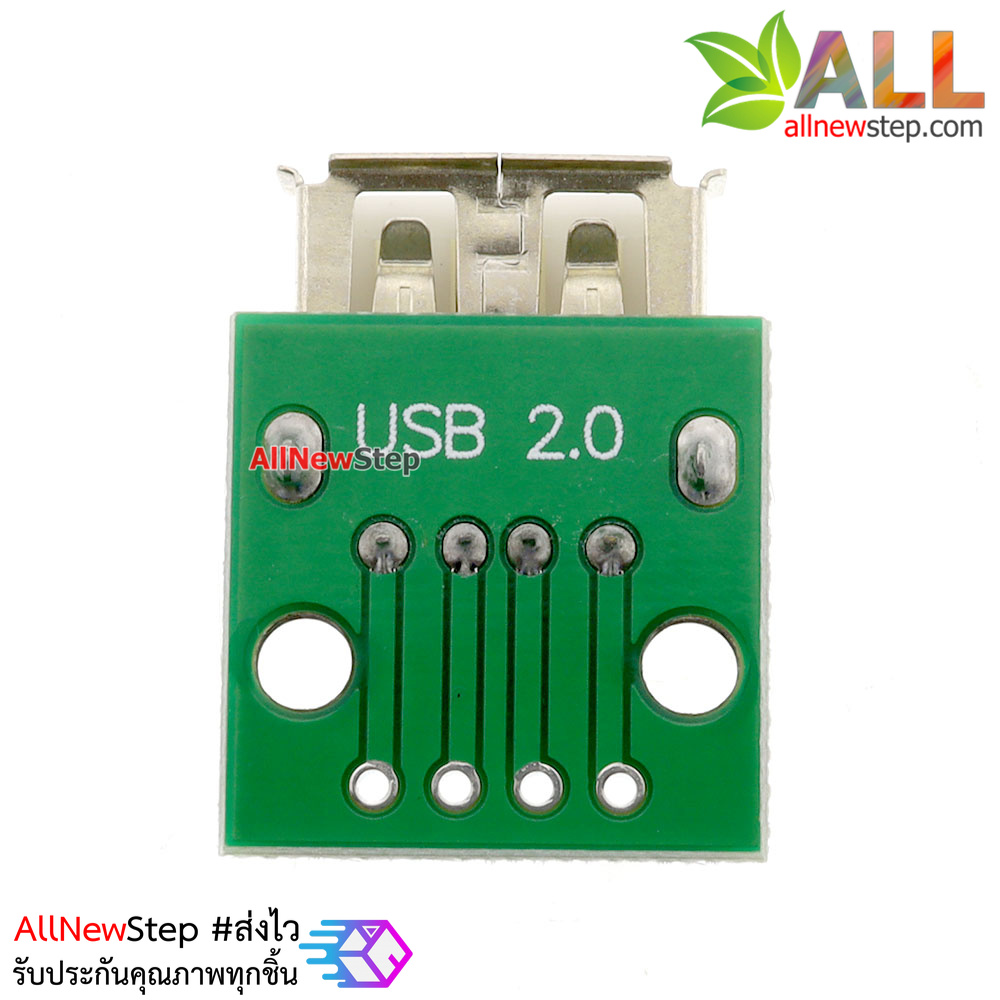USB Type A Female Breakout บอร์ดแยกขา USB