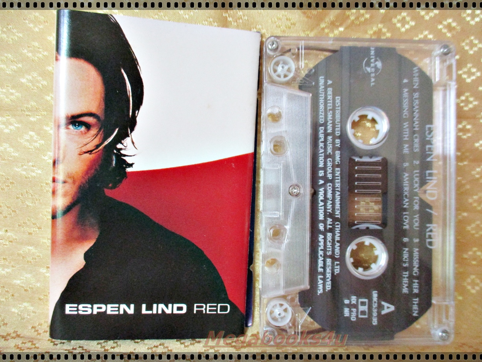 เทปเพลงสากล ESPEN LIND อัลบั้ม RED