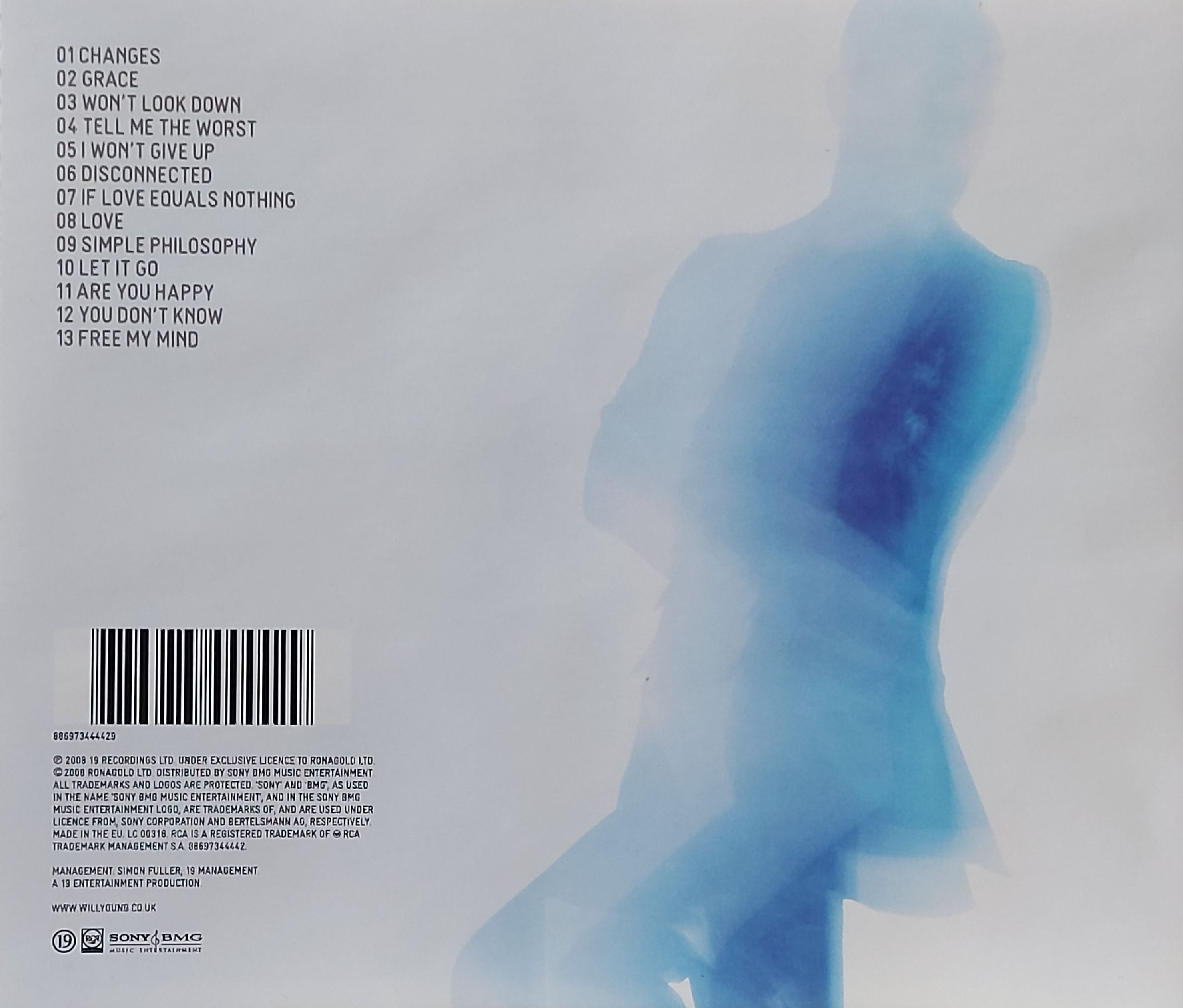 Used CD,Will Young - Let It Go (C)(2008)(EU)