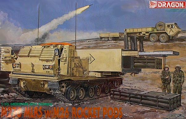 1/35 M270 MLRS w/M26 ROCKET PODS