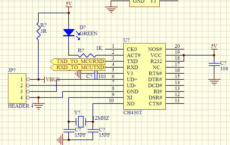 CH340T IC เบอร์ CH340T USB Serial Port Chip