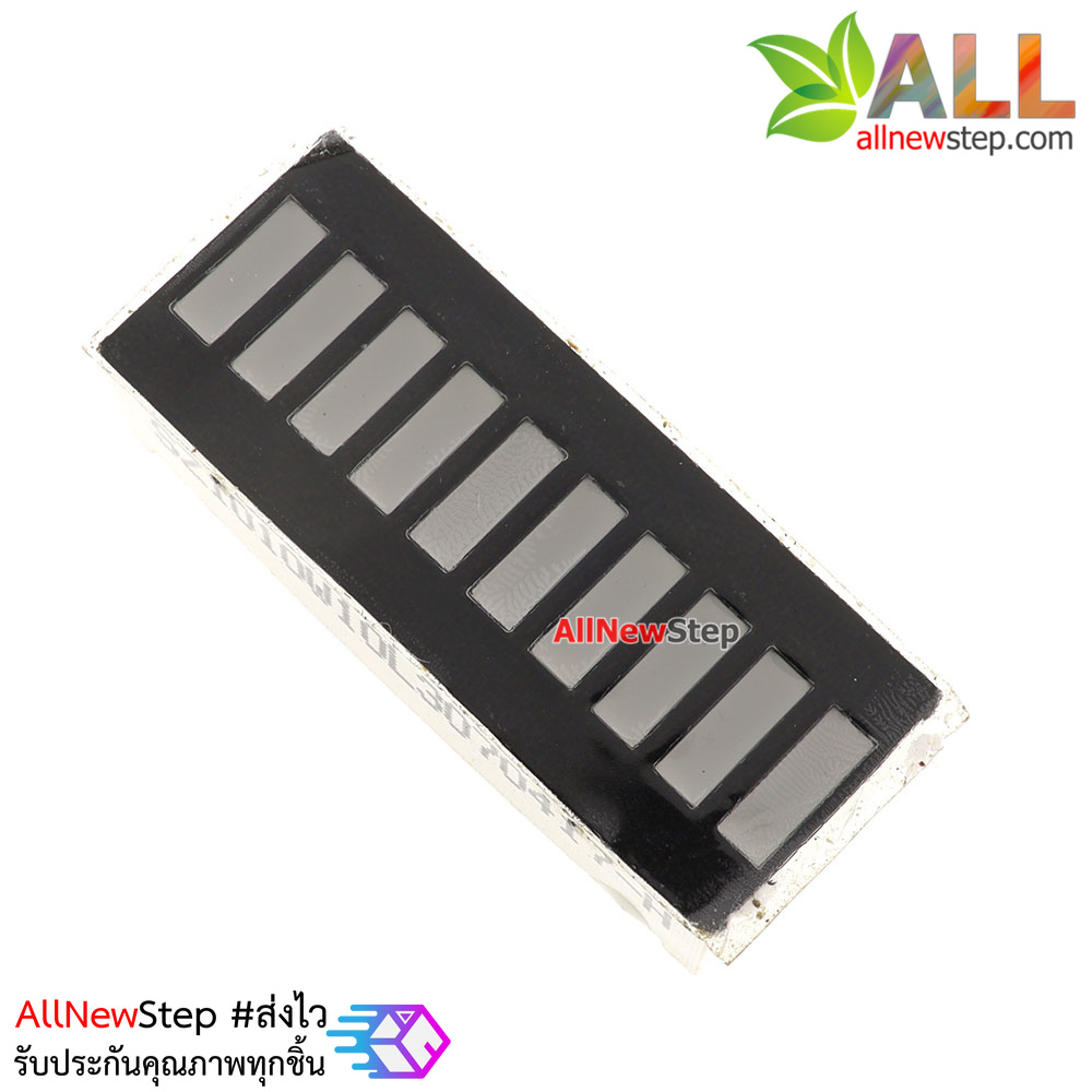 10 Segment LED 10 Bar Graph สีแดง