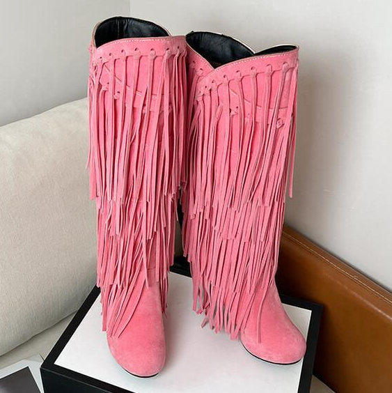 รองเท้าบูท ไซส์ 34-43 สีชมพู/ดำ/แดง/น้ำตาลเข้ม/น้ำตาลอ่อน/กากี
