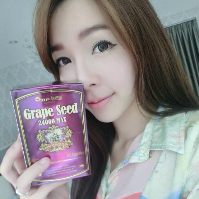 Top Life Grape Seed 24000 max ท็อปไลฟ์ เกรพซีดสารสกัดเมล็ดองุ่น