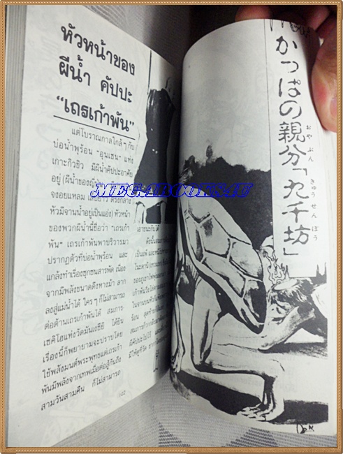 OB6007;หนังสือเรื่องสั้น ตำนานผีญี่ปุ่น หมึกจีนสภาพดี