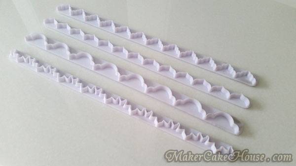 พิมพ์กดลายฟองดอง ลูกไม้บนกระโปรง