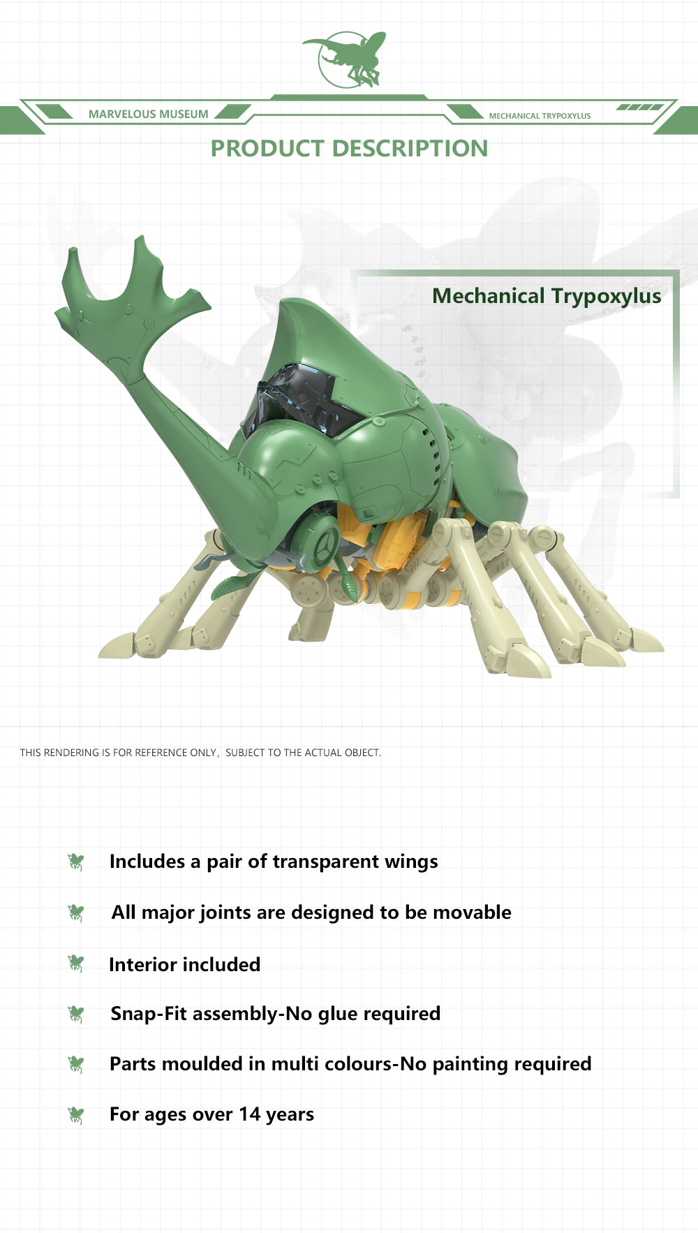 MARVELOUS MUSEUM MECHANICAL TRYPOXYLUS