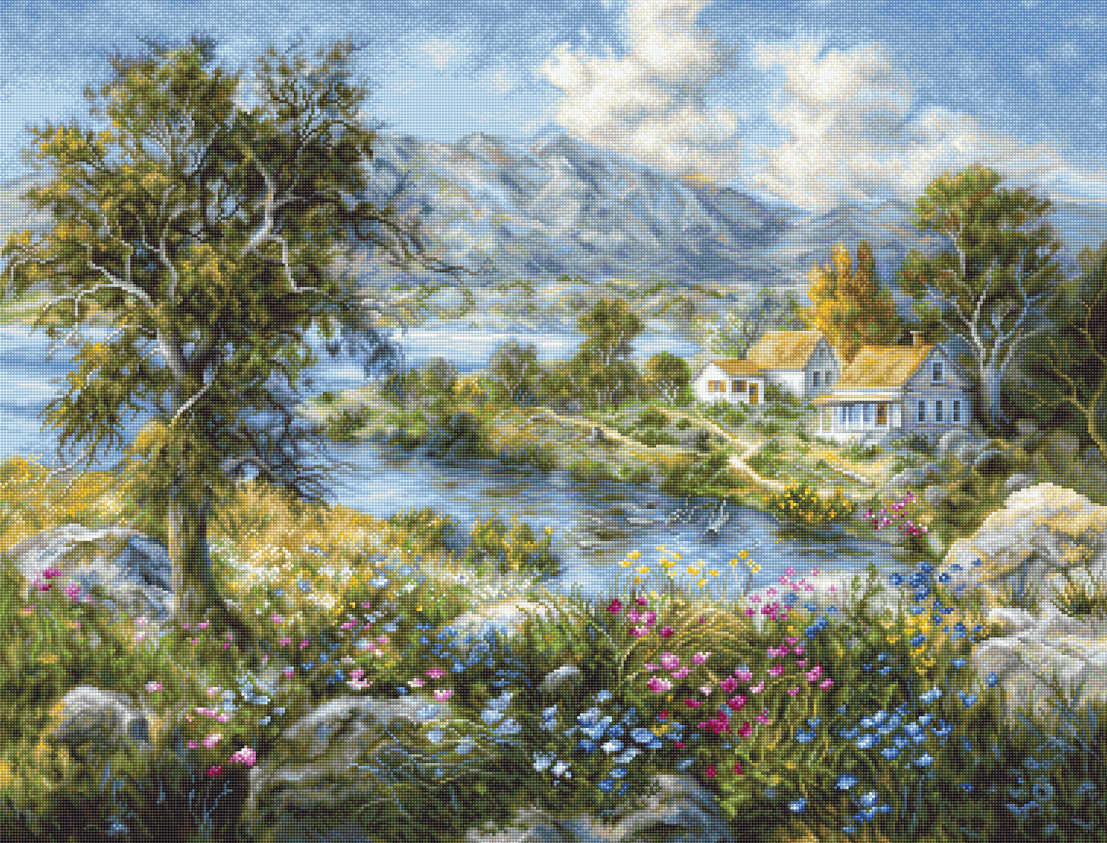 Luca-S ชุดปัก Enchanted Cottage