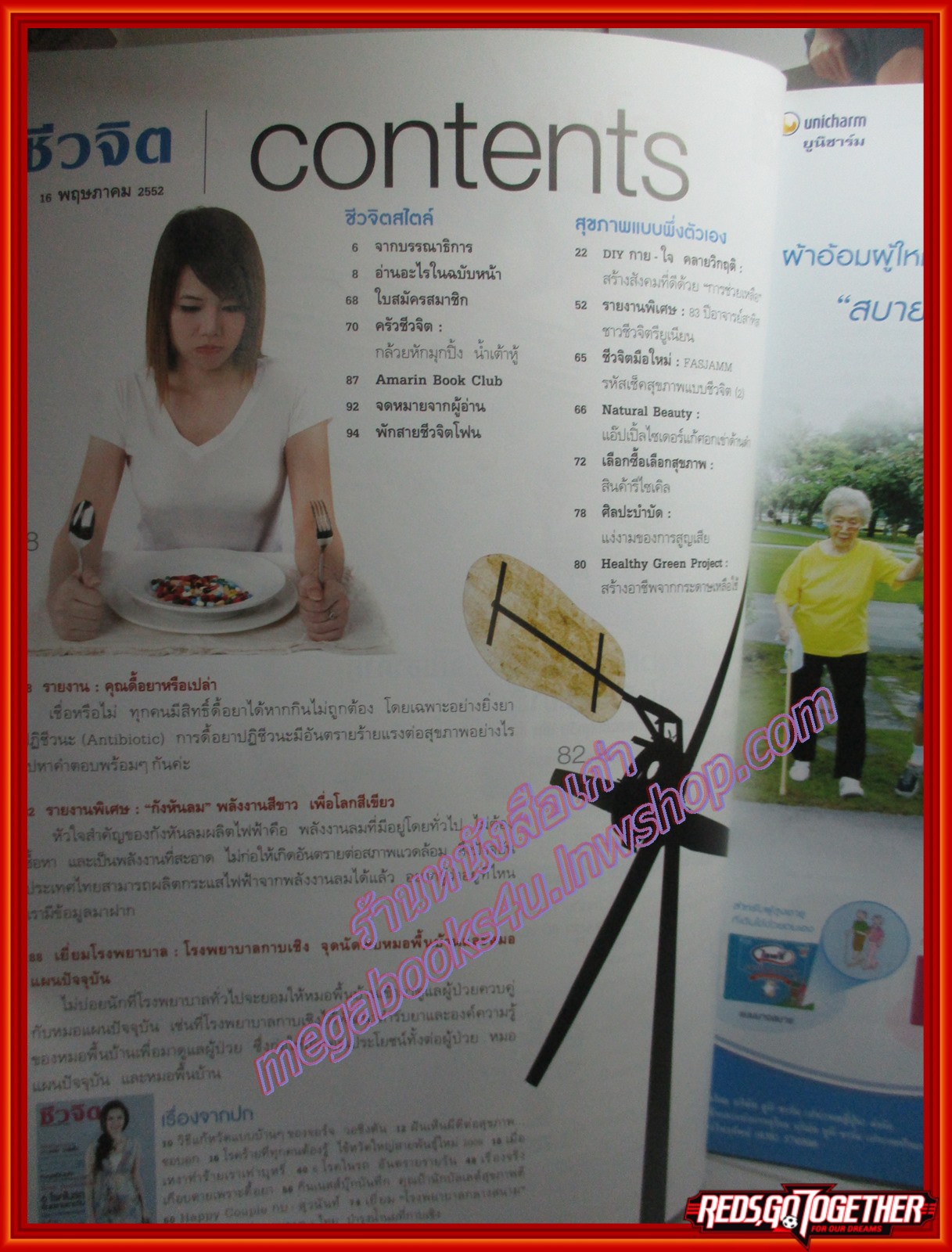 นิตยสารชีวจิต ฉบับที่255 ปี2552 ปก กบ สุวนันท์