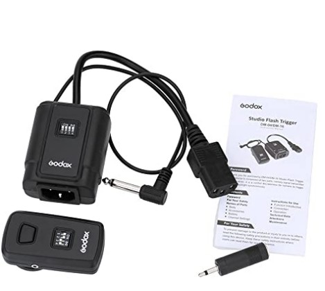 Godox DM-16 Wireless Radio Studio Flash Trigger Receiver Transmitter 16 Channels