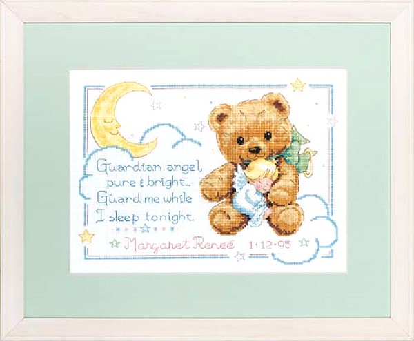Dimensions ชุดปัก Cuddly Bear Birth Record