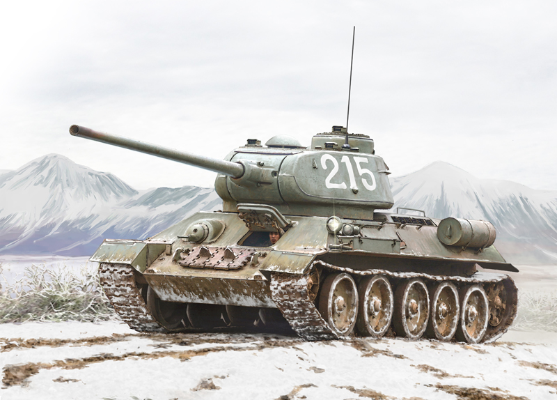 1/35 T-34/85 Korean War