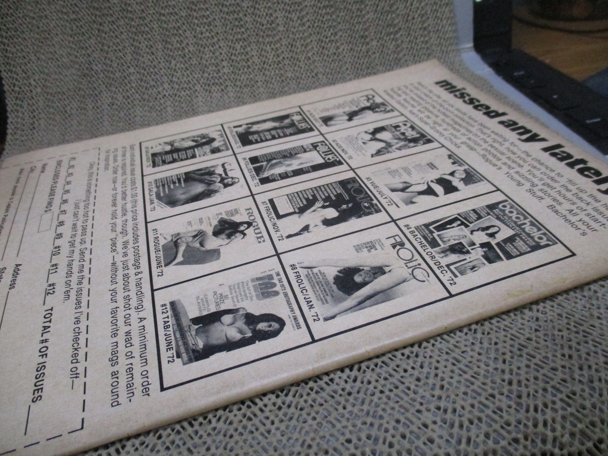 นิตยสาร DAILY GIRL ; MARCH 1973