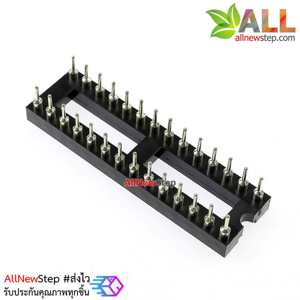 Socket 28 ขา 28p socket 28 ขา ซ็อกเก็ต 28 ขา แบบขากลม