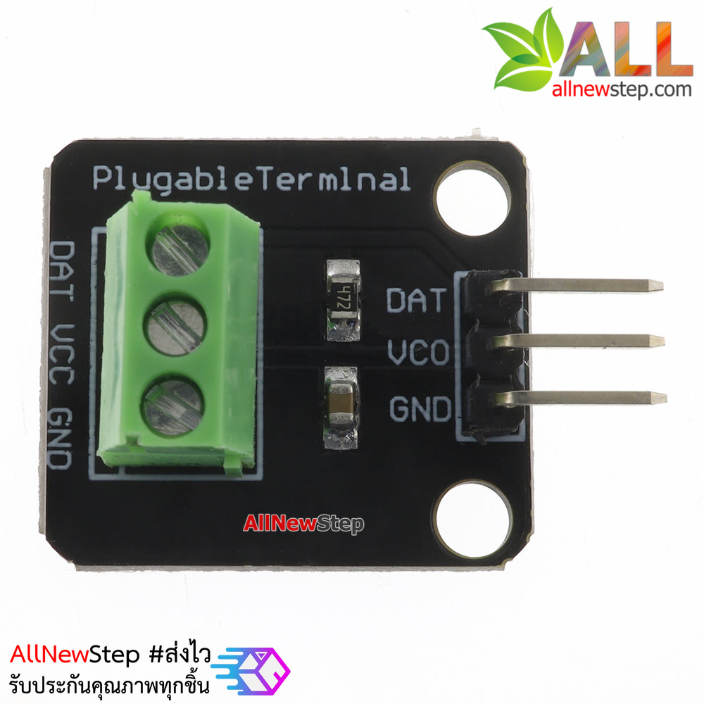 DS18B20 เซนเซอร์วัดอุณหภูมิแบบกันน้ำ DS18B20 Full Waterproof Temperature Sensor Water Temperature Sensor ยาว 1 เมตร