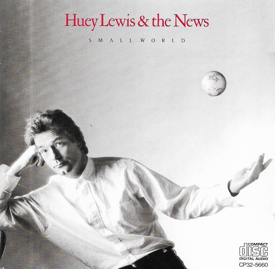 Used CD,Huey Lewis & The News - Small World (A+)(1988)(Japan)