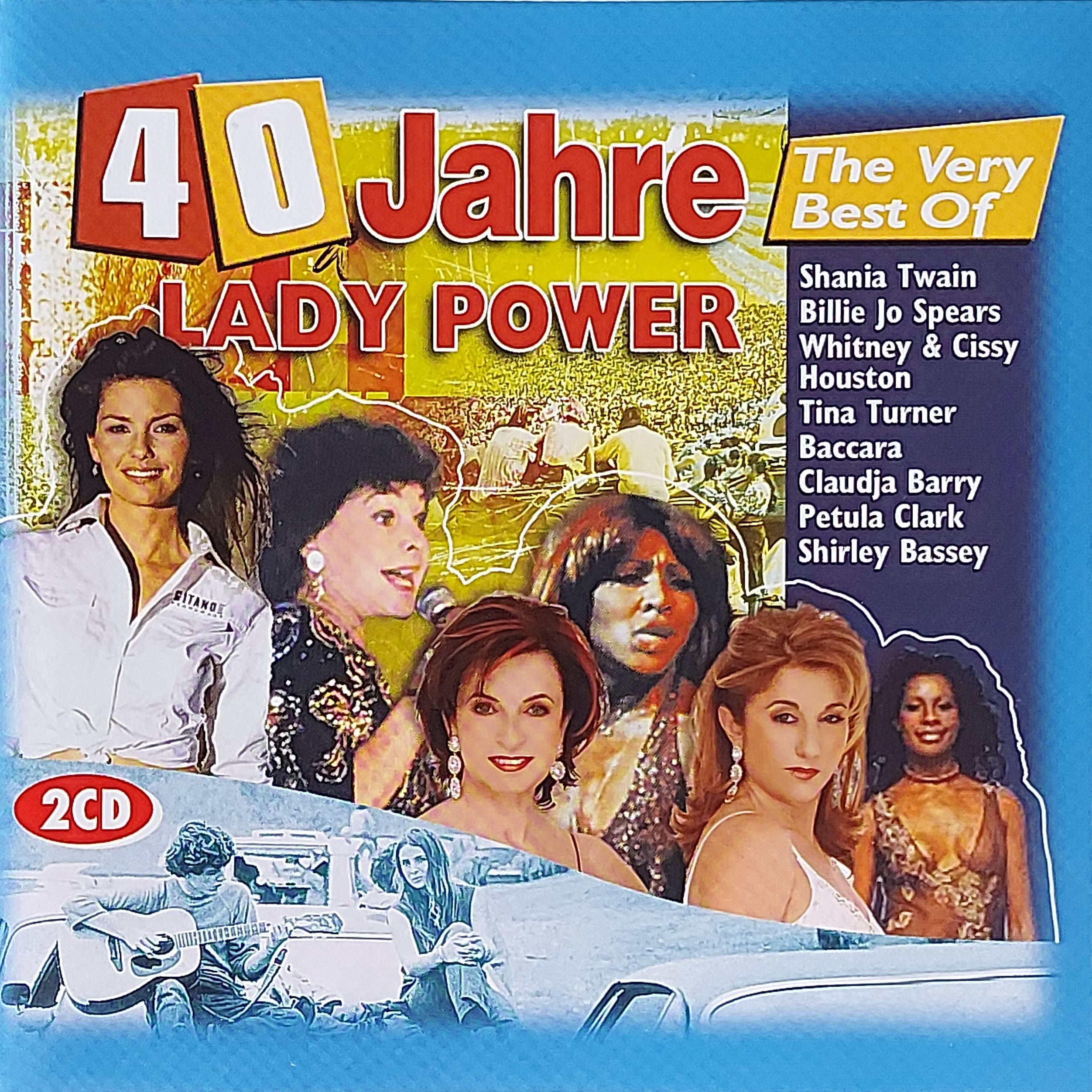 Used CD,40 Jahre The Very Best of Lady Power (A)(2CD)(Various Artists)(2005)
