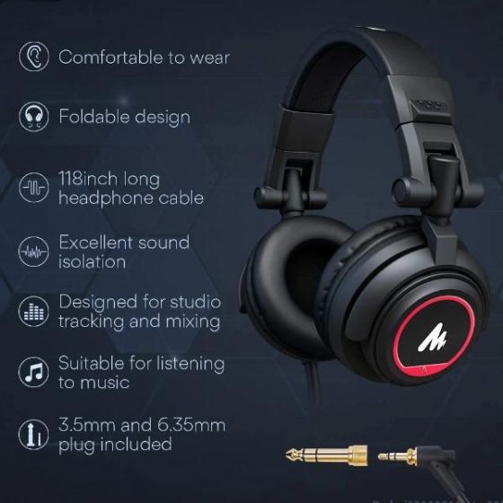 Maono AU-A04H USB Microphone Set with Studio Headphone Set ประกันศูนย์ไทย