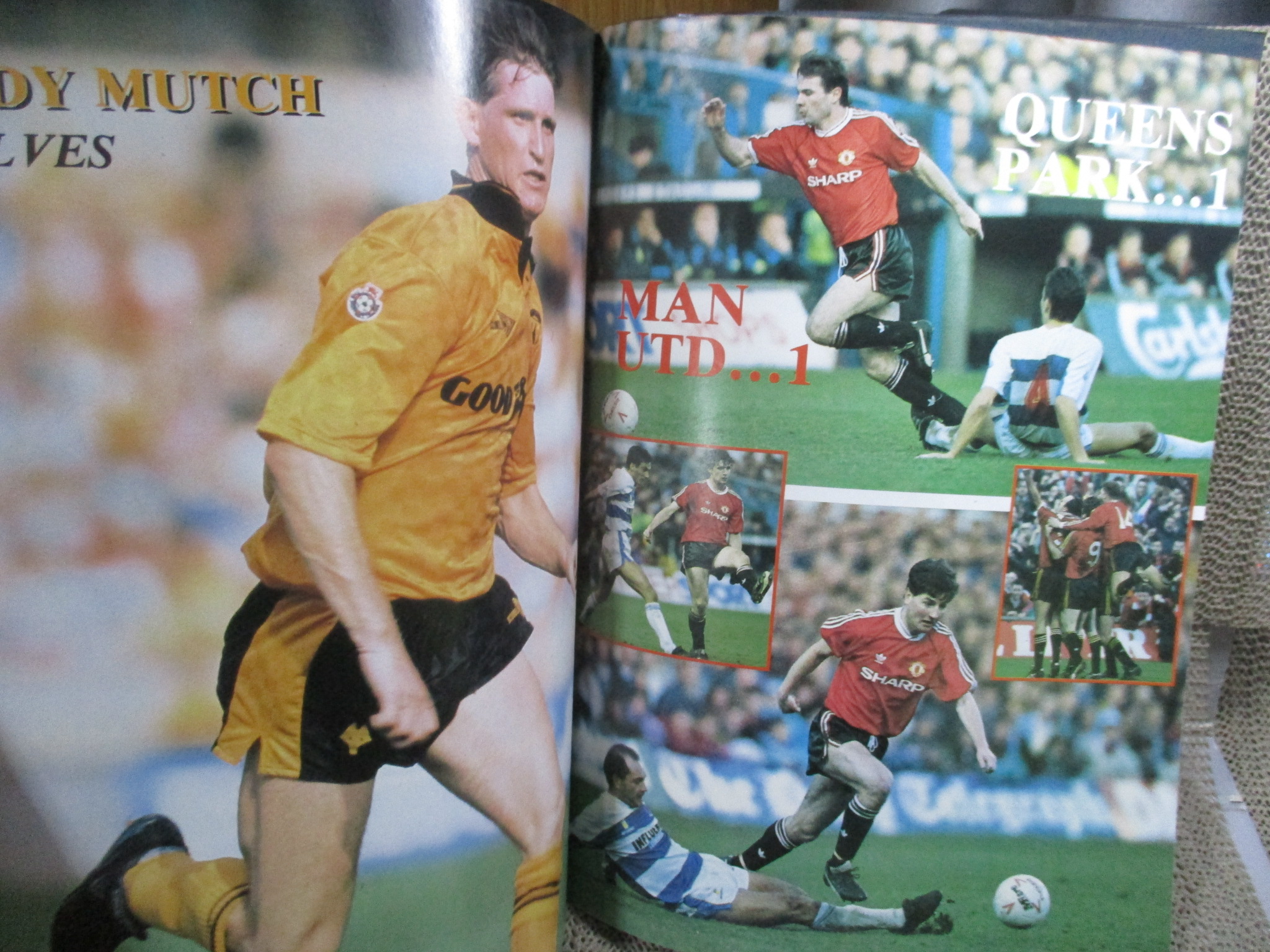 สตาร์ซอคเกอร์ ฉบับที่0693 ปี2534 ปก เดวิด ไวท์ หน้ากลาง เอฟเวอร์ตัน / เคอร์รี ดิกสัน ภาพสี จิมมี่ คาร์เธอร์