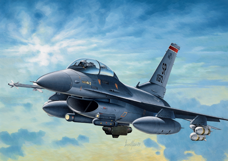 1/72 F - 16 C/D NIGHT FALCON