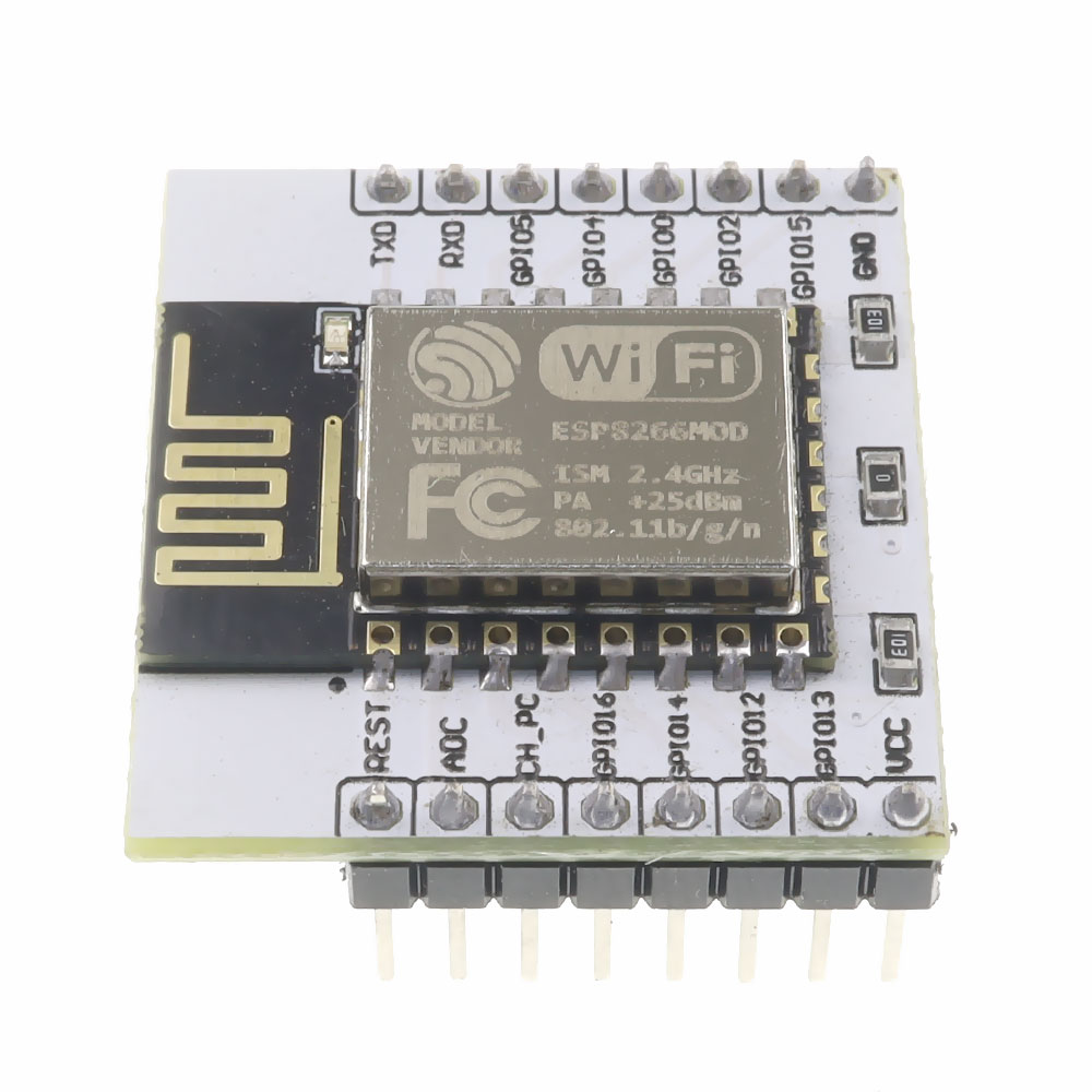 ESP8266 ESP-12E + Adapter Plate พร้อมขาก้างปลา แบบบัดกรีแล้ว พร้อมใช้งาน