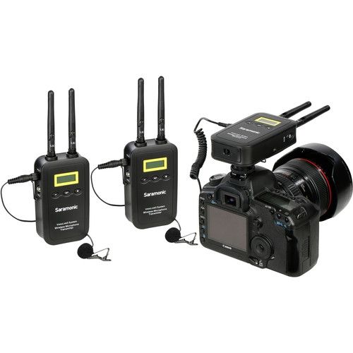 Saramonic VmicLink5 Set2 wireless microphone system (5.8GHz)