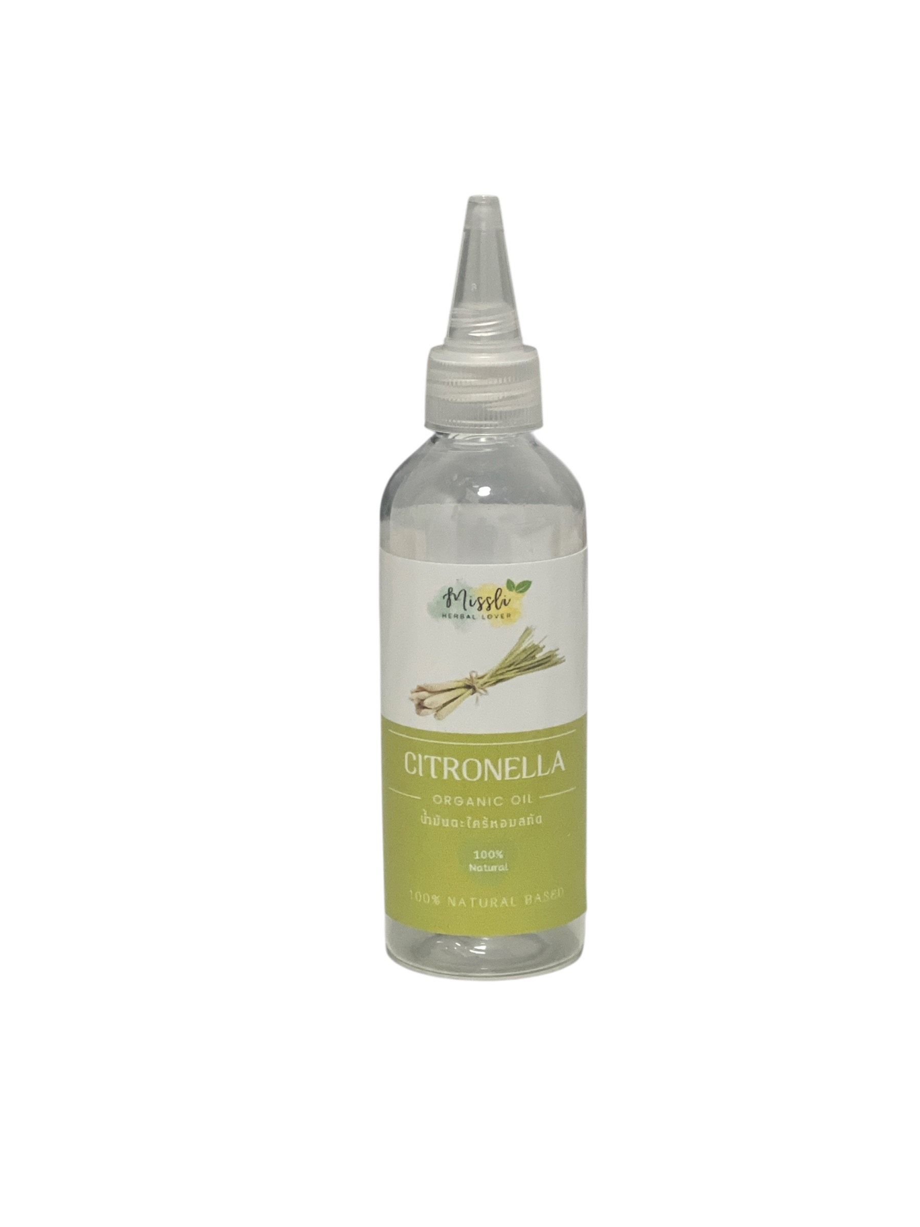 น้ำมันตะไคร้หอม น้ำมันเติมถุงไล่ยุงกลิ่นตะไคร้หอม /Lemongrass Aroma Oil (ใหญ่ 100ml.)
