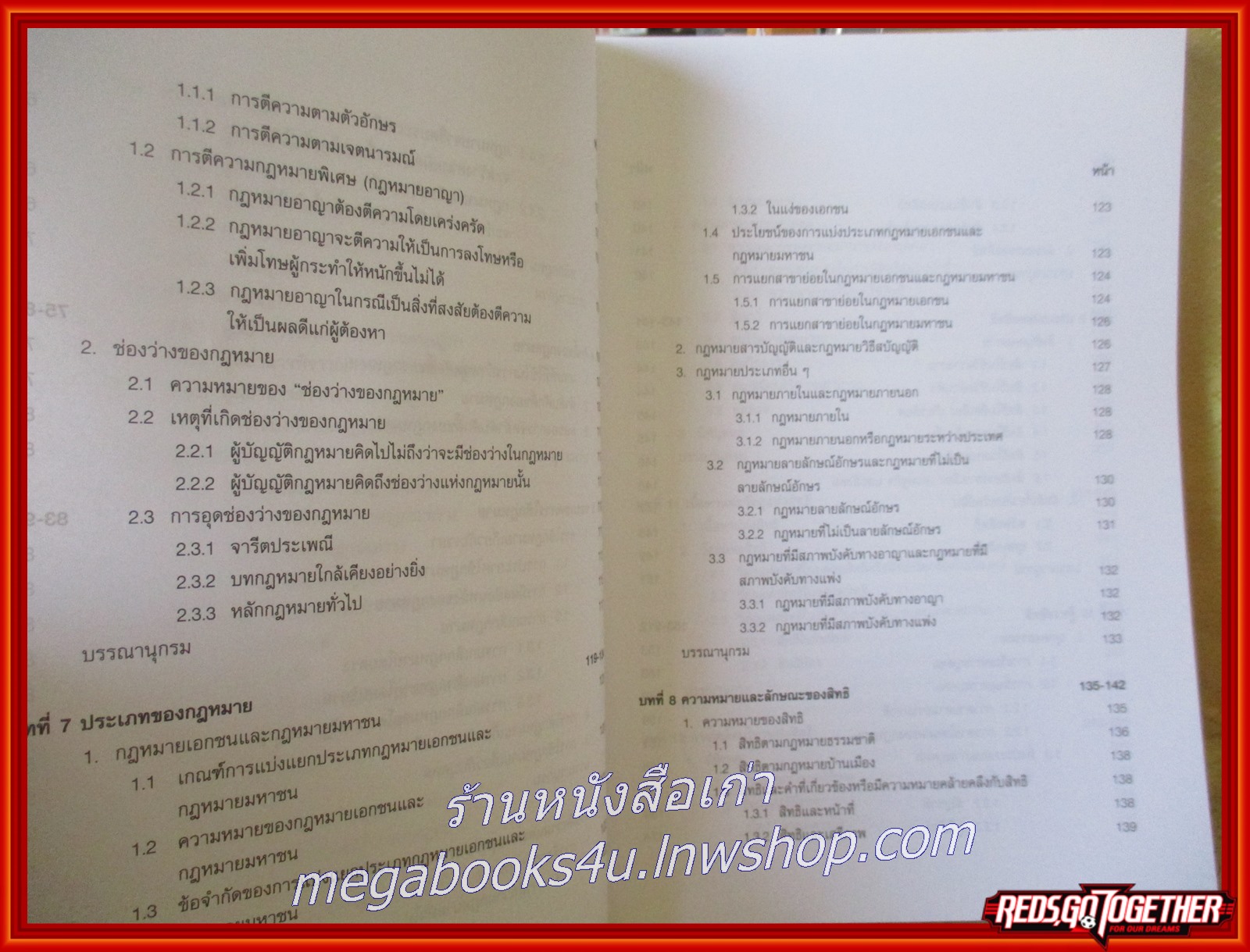 หนังสือ ความรู้พื้นฐานเกี่ยวกับกฎหมาย / มานิตย์ จุมปา