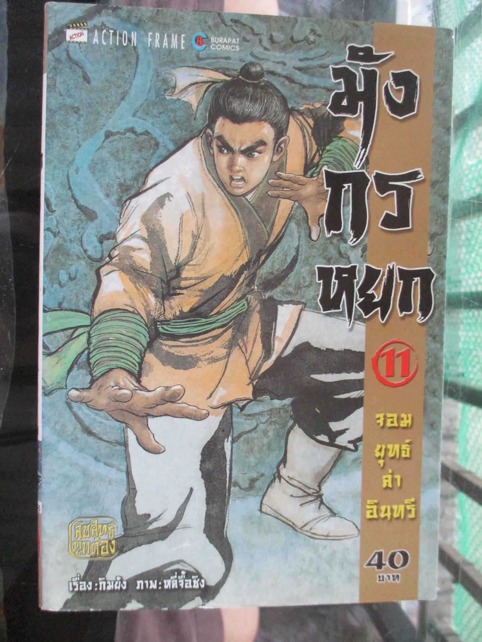 การ์ตูน มังกรหยก จอมยุทธ์ล่าอินทรี เล่ม11 (ครบชุด38เล่มจบ)