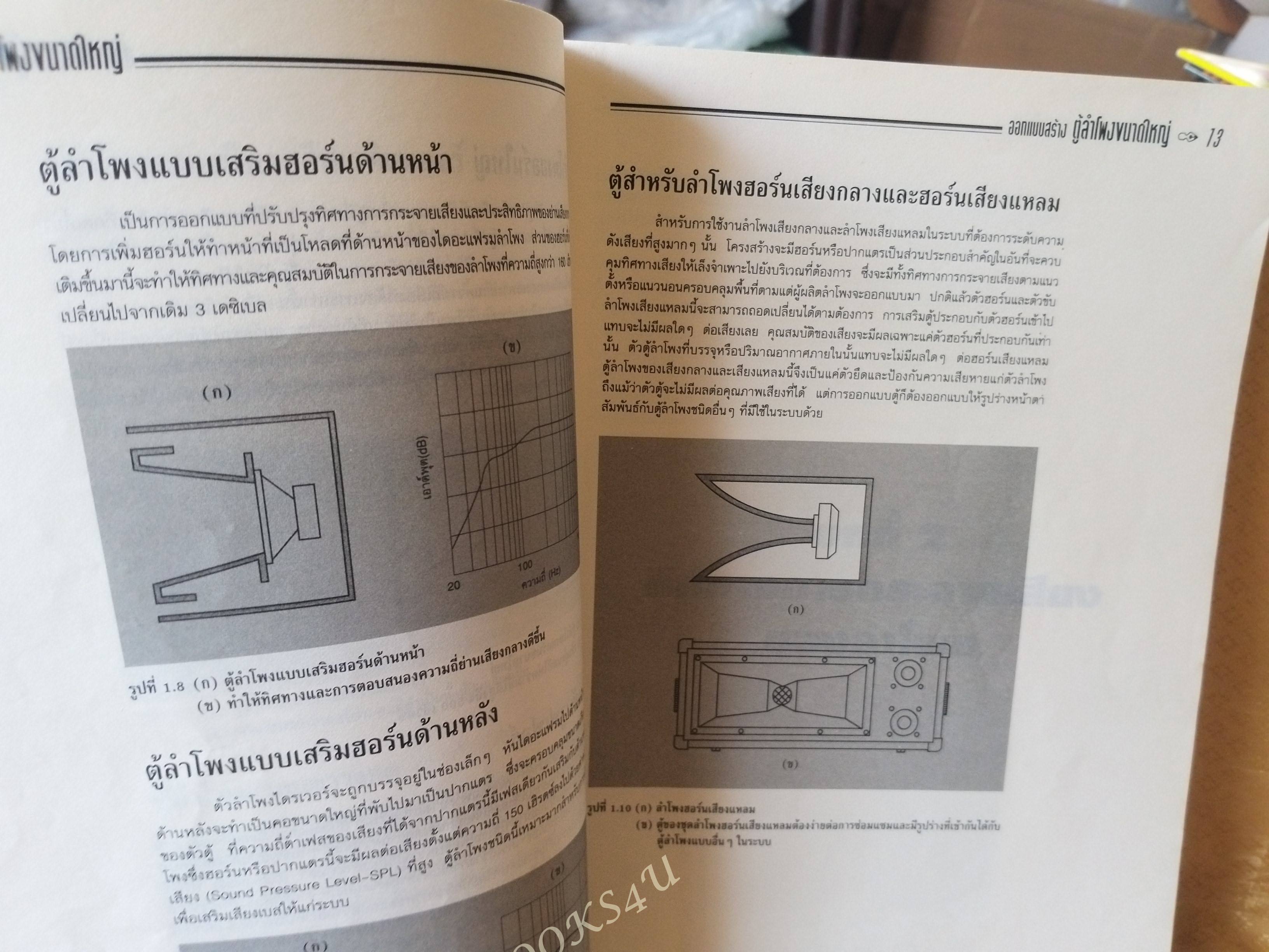 ออกแบบสร้างตู้ลำโพงขนาดใหญ่ / อรรณนพ พีรชาติ /ซีเอ็ด