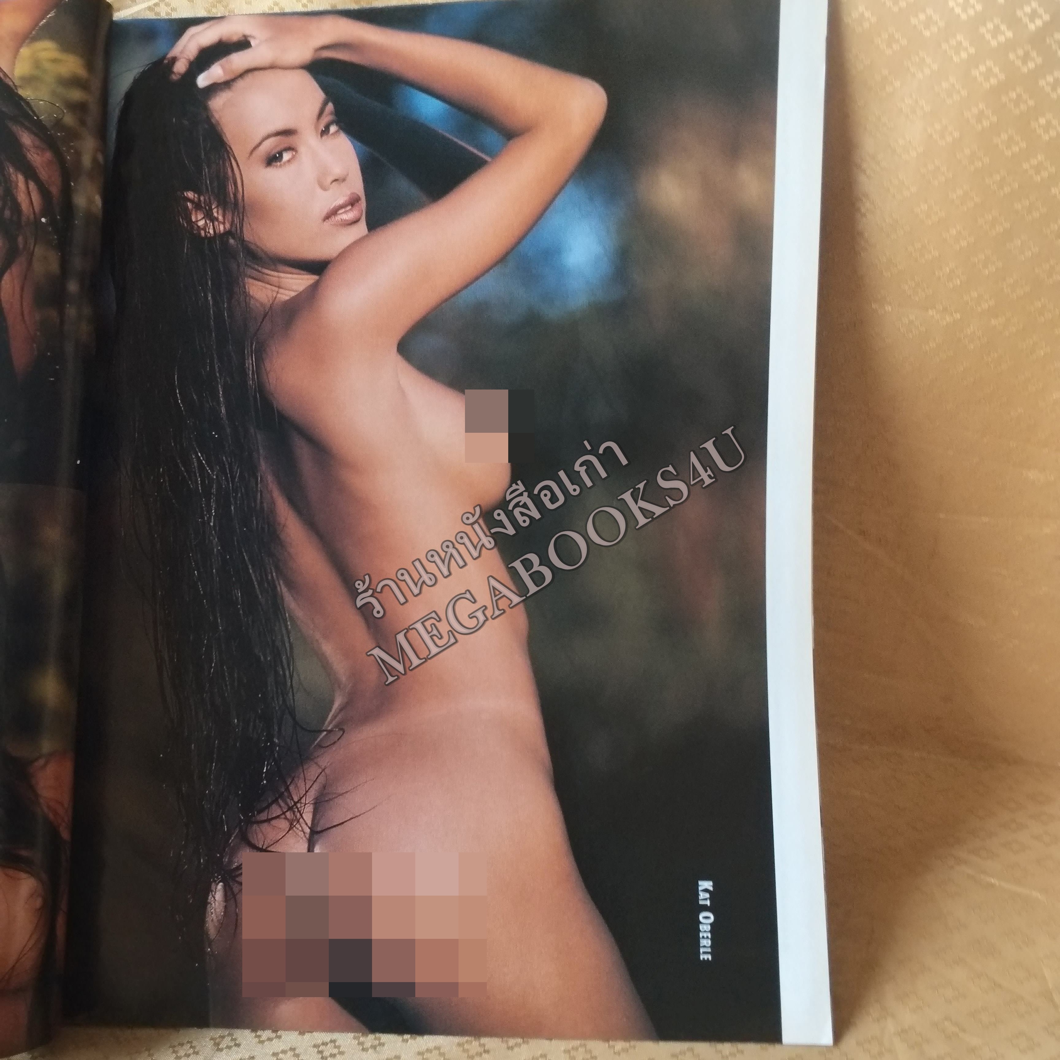 นิตยสาร PLAYBOY ยุโรป ปี1999 มีโปสเตอร์ ตำหนิ มีถูกฉีกไป3แผ่น