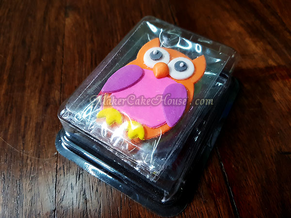 กัมเพสรูปนกฮูกแบบเต็มตัว ( 4 ชิ้น )