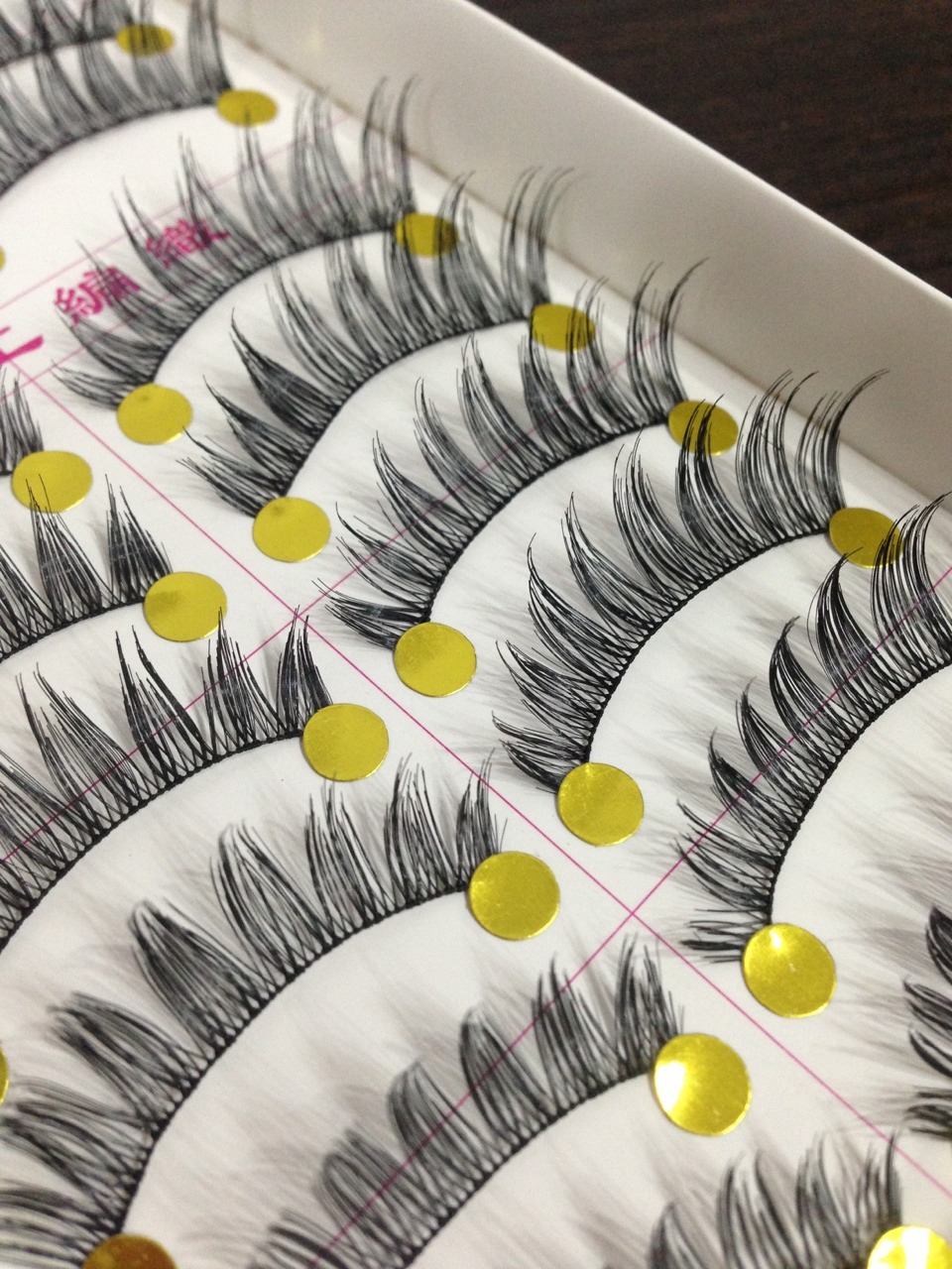 V-608 ขนตาเเกน(ไหม)(ขายปลีก)