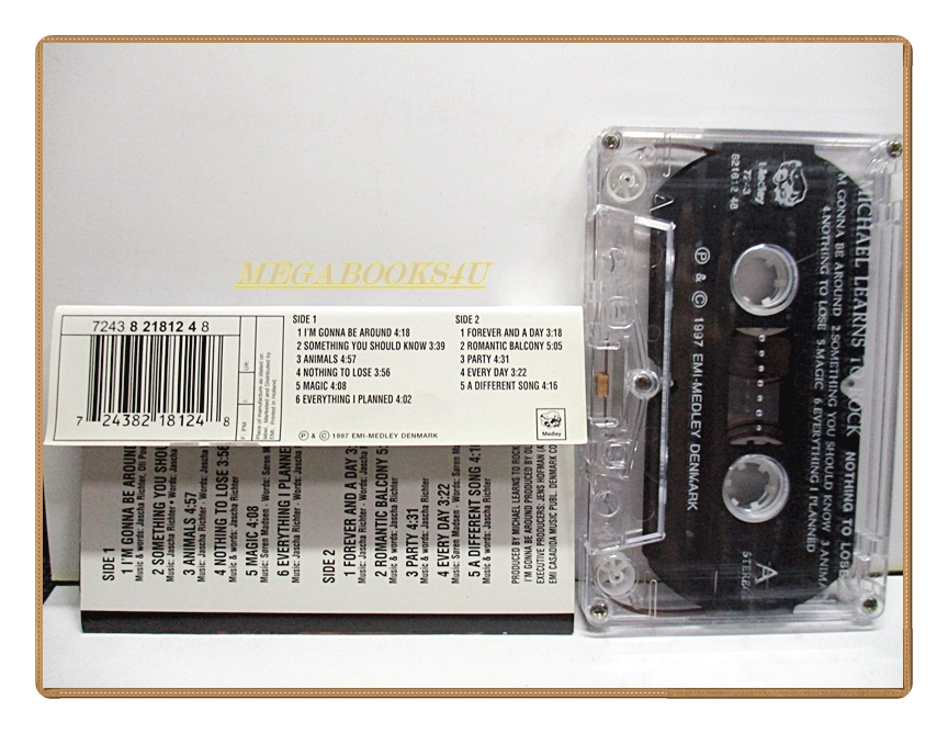 ขายเทปเพลงเก่า MICHAEL LEARNS TO ROCK - NOTHING TO LOSE